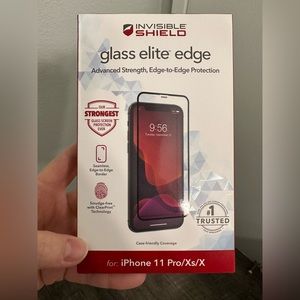 Invisible shield iPhone 11 Pro/Xs/X